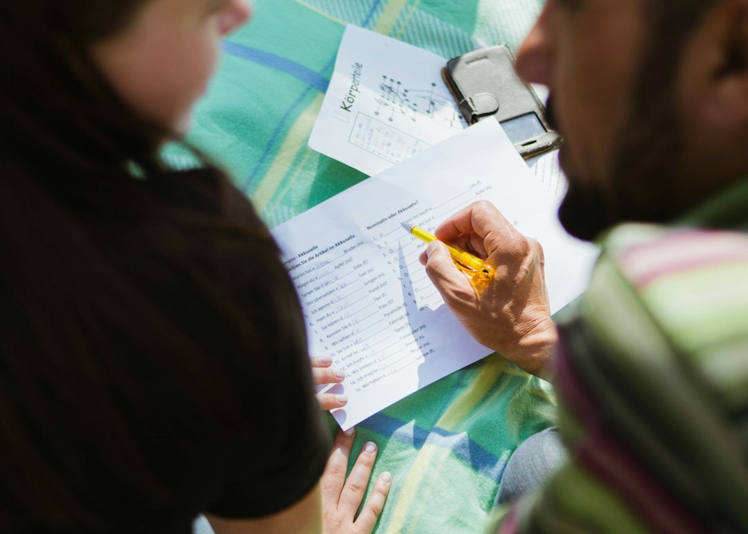 team of investigators reviewing documents